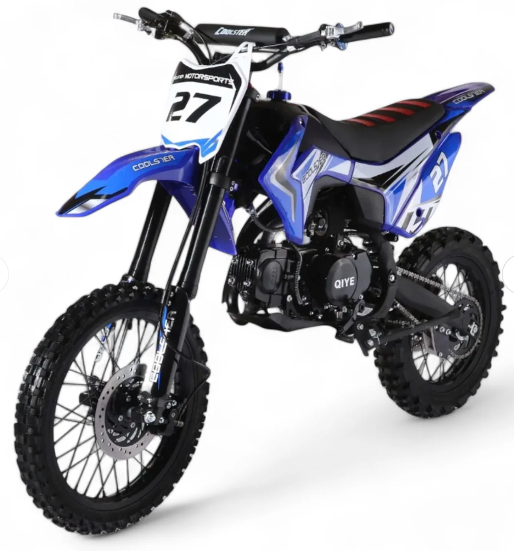 Coolster M-125 125cc Manual Clutch Dirt Bike